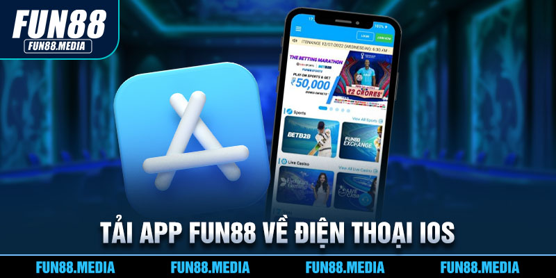 Tải app FUN88 về điện thoại iOS